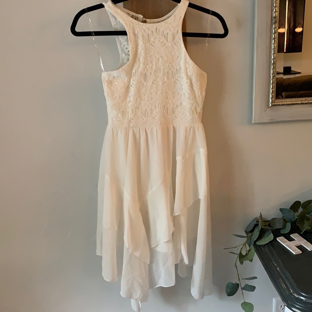 White dress